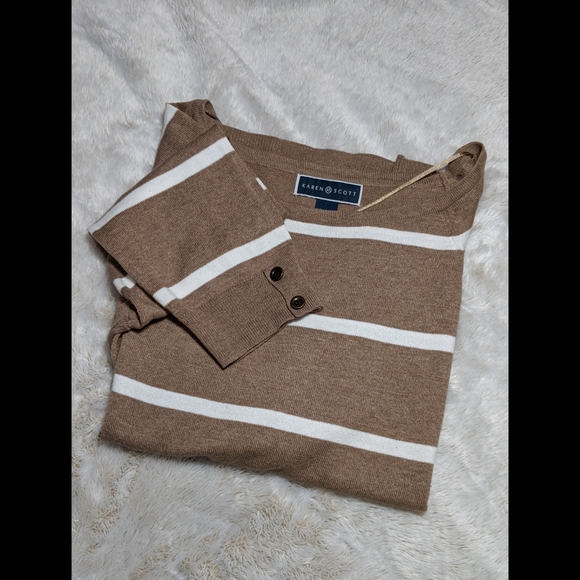 Karen Scott Boat Neck Women's Sweater Top XS - Picture 8 of 8